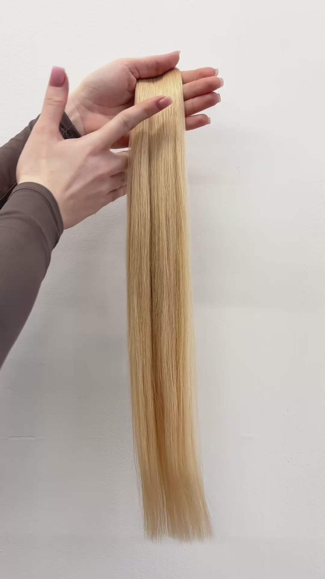 I Tip Extensions: Beige Blonde #16
