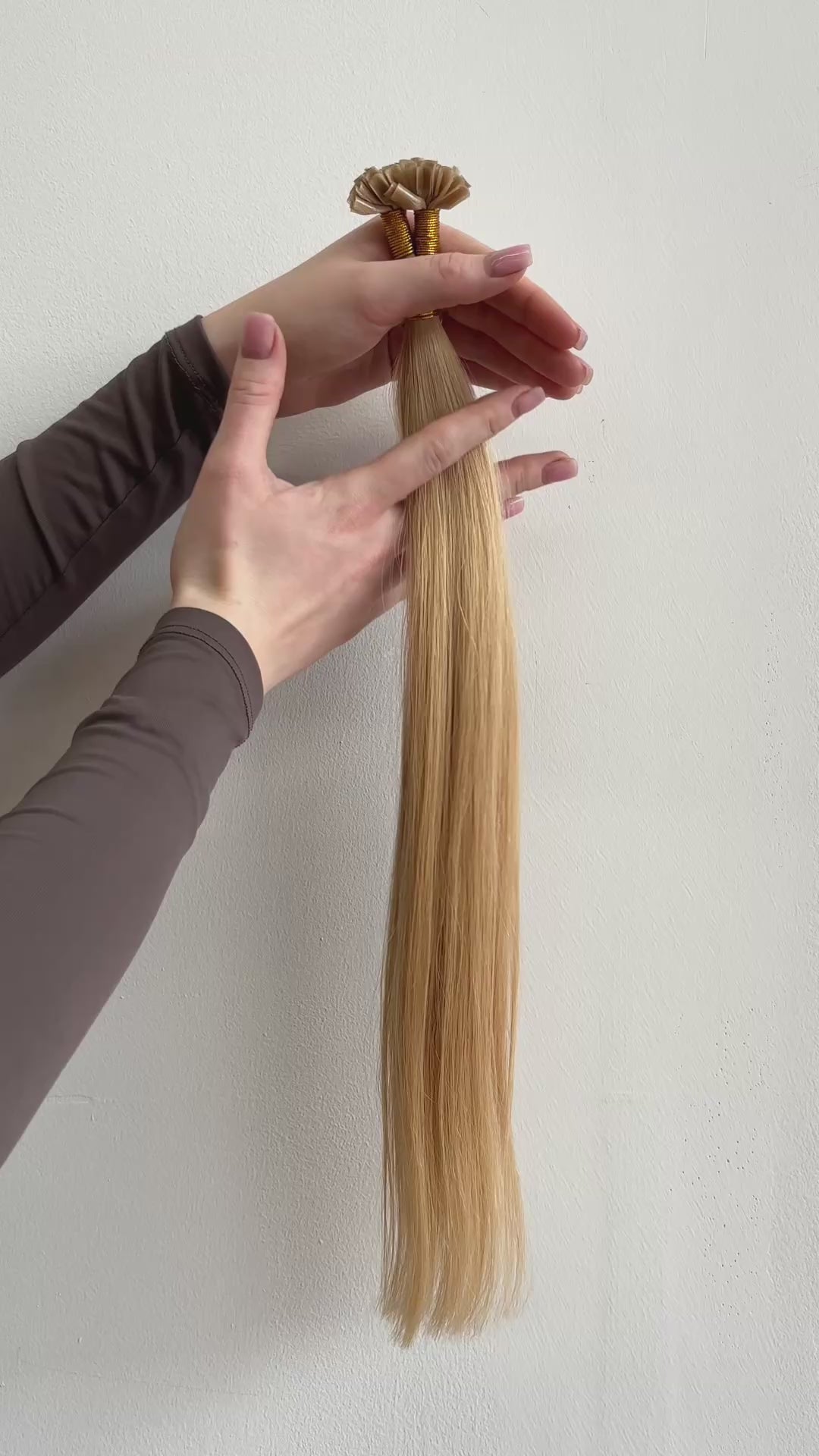 Clip In Extensions: Sandy Blonde #14